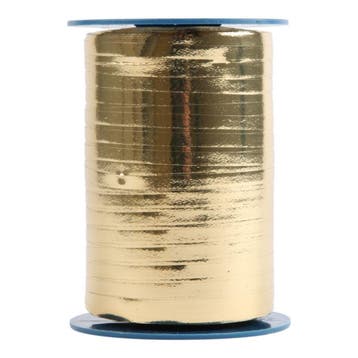 Krullint Metallic 5mm Goud - 500 Meter, Ophalen of Verzenden