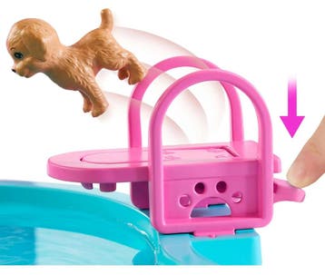 Barbie - Dream Pool Playset - Slide and Jacuzzi - Over 20 Ac, Verzamelen, Verzenden, Nieuw