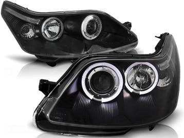 Koplampen Citroen C4 Angel Eyes zwart, Ophalen of Verzenden, Nieuw