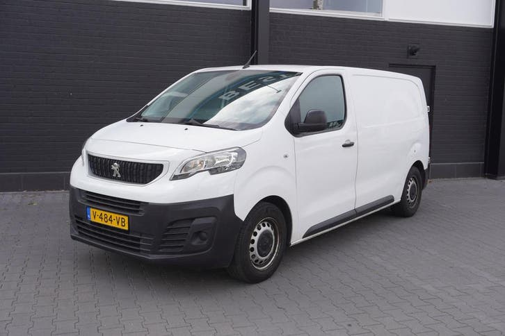 Peugeot Expert 1.6 BlueHDI L2 EURO 6, Auto's, Bestelauto's, Dealer onderhouden, Lease, Zwart, Handgeschakeld, Wit, Financial lease