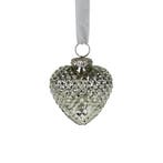 decoratie hart zilver 8cm, Huis en Inrichting, Woonaccessoires | Overige, Verzenden, Nieuw