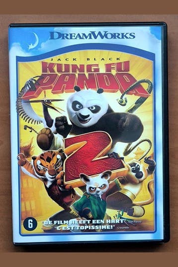 Kung Fu Panda 2 2011 6 DVDs voor de prijs van 5, Verzenden, Nieuw in verpakking