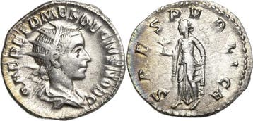 Antoninian 250/251, Kaiserzeit Herennius Etruscus 250-251, Verzenden