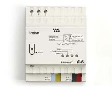 Theben PS 640mA KNX Voeding Met Hulpaansluiting - 9070958, Verzenden, Nieuw, Overige typen
