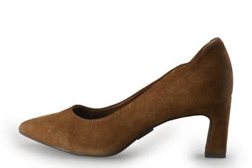 Manfield Pumps in maat 39 Bruin, Pumps, Bruin, Verzenden, Zo goed als nieuw