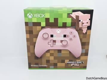 XBOX One - Controller - Minecraft Pig - New & Sealed, Spelcomputers en Games, Spelcomputers | Xbox One, Verzenden, Gebruikt