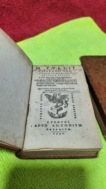 Marcus Tullius Cicero - Orationes - 1570