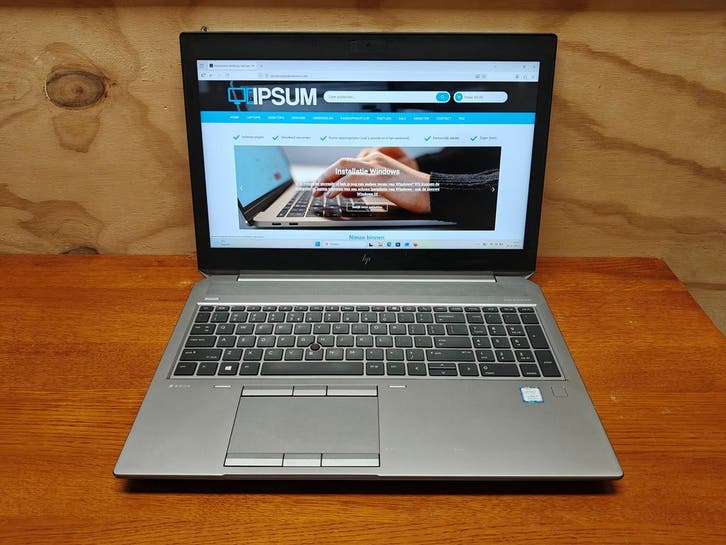 HP Zbook 15 G5 | i7 8750H | 32gb DDR4 | 250gb SSD | Quadr..., Computers en Software, Windows Laptops, 2 tot 3 Ghz, SSD, 15 inch