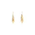 Gouden vintage fantasie oorringen 14 kt, Sieraden, Tassen en Uiterlijk, Oorbellen, Ophalen of Verzenden, Nieuw