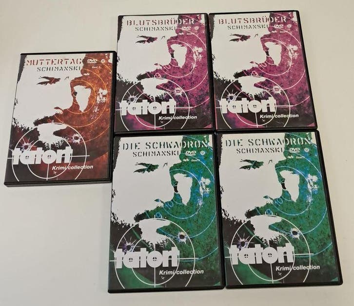 Schimanski Tatort Krimi Collection Deel 1, 2 & 3 (+ Duplicat, Cd's en Dvd's, Dvd's | Thrillers en Misdaad, Verzenden