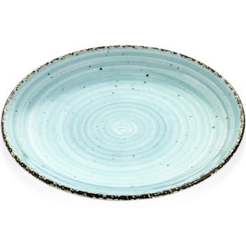 Borden | ENT BLAUW | Porselein | Pastelblauw | 6 Stuks |, Verzenden, Nieuw in verpakking