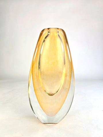 Oball - Vaas - Sommerso - Muranoglas - Ambra
