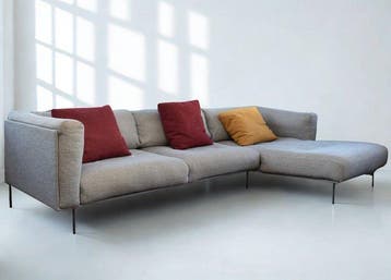 Living Divani - Piero Lissoni - Sofa (2) - Rod XL - linnen