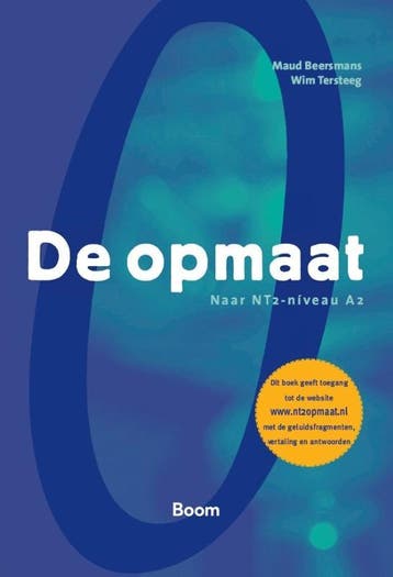 De opmaat / NT2 op maat - Wim Tersteeg 9789085067238, Verzenden, Gelezen, Wim Tersteeg