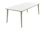 VDG Sofia dining tuintafel keramiek 220x100 cm. - Latte, Verzenden, Nieuw, Rond, Overige materialen