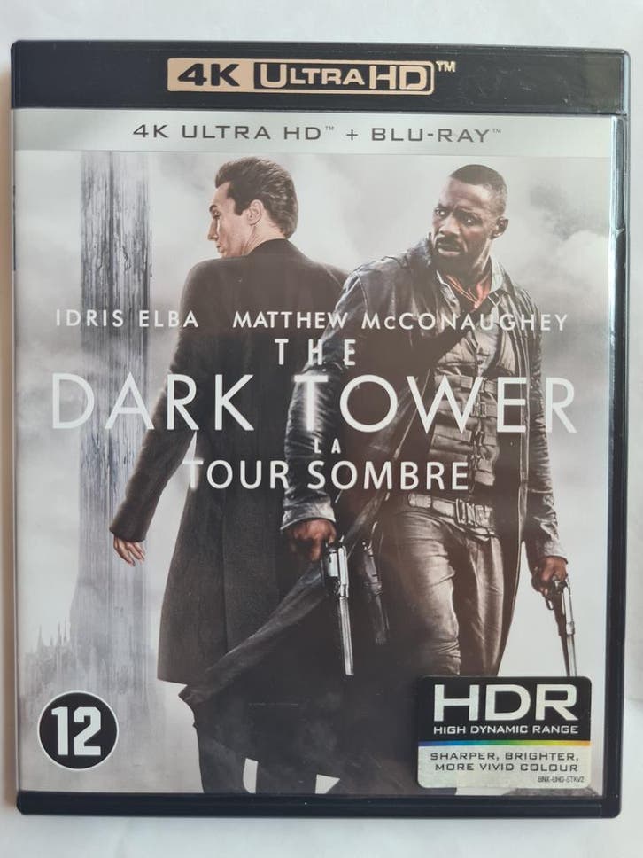 THE DARK TOWER (4K ULTRA HD + BLU-RAY), Cd's en Dvd's, Blu-ray, Gebruikt, Verzenden