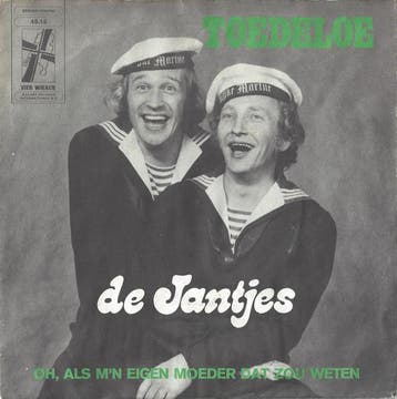 vinyl single 7 inch - De Jantjes - Toedeloe, Verzenden, Zo goed als nieuw, 7 inch, Nederlandstalig