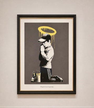 Banksy (1974) - Forgive Us Our Trespassing