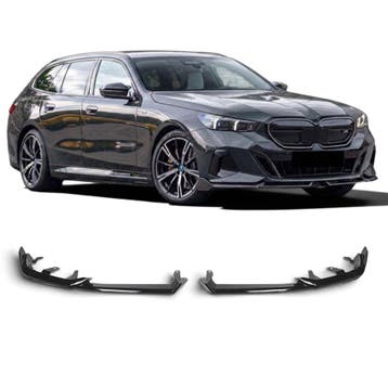 Frontsplitter glanzend zwart geschikt voor BMW 5 Serie