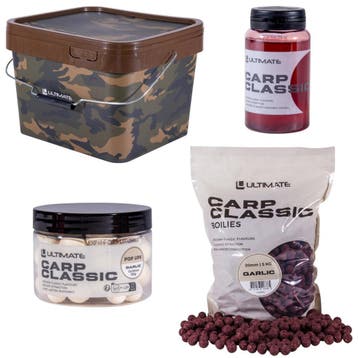 Ultimate Bucket Deal Carp Classic Garlic (Incl. 5kg boilies), Verzenden, Nieuw