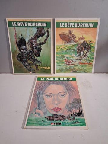 Le Rêve du Requin T1 à T3 - Série complète - 3x C - 3 Album, Boeken, Nieuw
