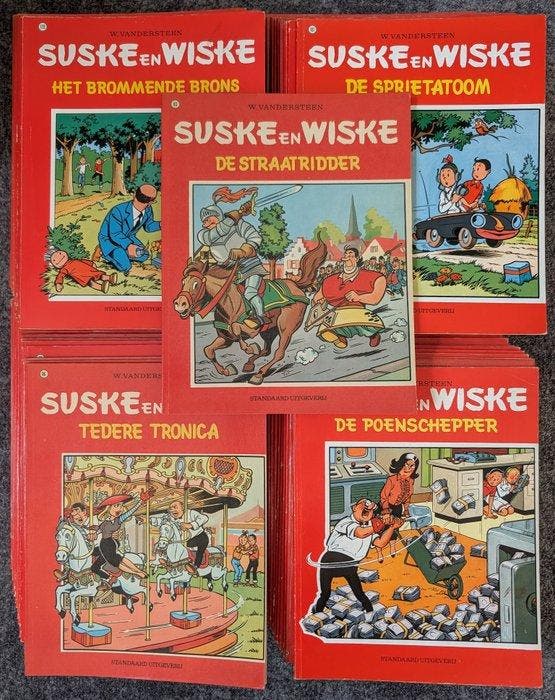 Suske en Wiske 67 t/m 149 - opeenvolgende reeks SC - 83, Boeken, Stripboeken