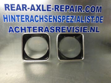 Koplampranden Opel Ascona A links en rechts gebruikt, Verzenden, Gebruikt, Opel