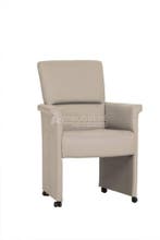 Eetkamerstoel Yfke - eetkamerstoelen - Beige, Nieuw, Stof