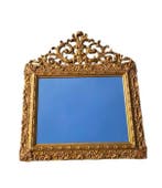 Spiegel- Lodewijk XVI - Neoclassistisch - Hout, Goud, Glas, Nieuw
