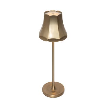 Retro tafellamp goud oplaadbaar IP44 - Granny, Verzenden, Nieuw