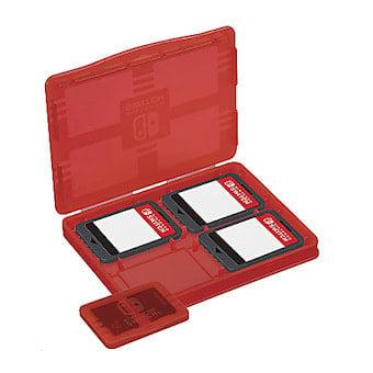 Nintendo Switch Case Voor Games Rood (Switch Accessoires), Ophalen of Verzenden, Zo goed als nieuw
