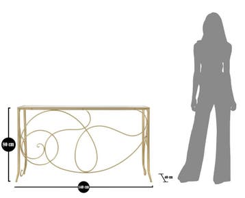CONSOLE ART CM 140X40X80, Huis en Inrichting, Ophalen of Verzenden, Nieuw