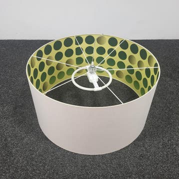 Hanglamp - Wit/Groen | Ø 80 cm, Ophalen of Verzenden, Gebruikt