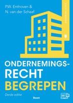 Ondernemingsrecht begrepen / Recht begrepen 9789462129030, Verzenden, Zo goed als nieuw, P.W. Enthoven