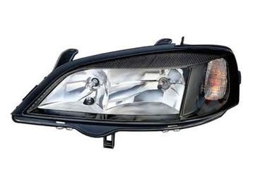 Opel Astra G Zwart Koplamp Links (Koplampen, Verlichting), Verzenden, Nieuw