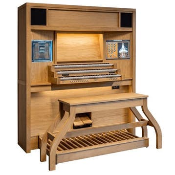 Content Cambiare 325 HW/SW blank eiken orgel, Nieuw