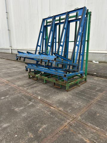 Gebruikte glasbok, Glascontainer, enkelzijdig, partij, Ophalen, Gebruikt, 100 cm of meer, 60 cm of meer