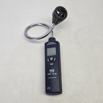 Thermo Anemometer PCE-TA 30 Windmeter / Luchtvolume Meter, Ophalen of Verzenden, Nieuw