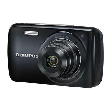 Olympus VH-210 Digitale Compact Camera - Zwart (In doos), Verzenden, Zo goed als nieuw