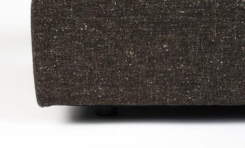 2dekans | Zuiver Sense Hocker Espresso - Poef - 92x47x92 cm, Huis en Inrichting, Tafels | Salontafels, Ophalen of Verzenden, Zo goed als nieuw
