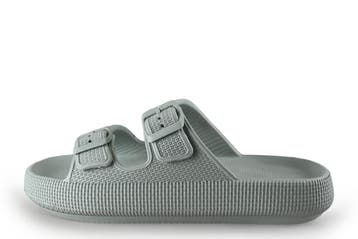 Geweo Slippers in maat 42 Grijs, Kleding | Heren, Slippers, Overige kleuren, Verzenden, Zo goed als nieuw