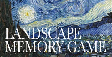 Landscape Memory Game | Mieke Gerritzen | Nieuw, Boeken, Ophalen of Verzenden, Nieuw, Mieke Gerritzen