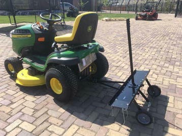 Getrokken Verticuteerhark tbv Zitmaaier, Ophalen of Verzenden, Nieuw