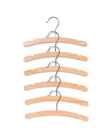 HEMA Babykleerhangertjes hout - 6 stuks, Huis en Inrichting, Verzenden, Nieuw