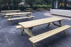 Rockwood® Picknicktafel Massief Grenen Luxe Superieur 2.40m, Ophalen of Verzenden, Nieuw, Rechthoekig, Hout
