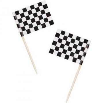 Coctail Prikkers Race Finish vlag (50x), Ophalen of Verzenden, Nieuw