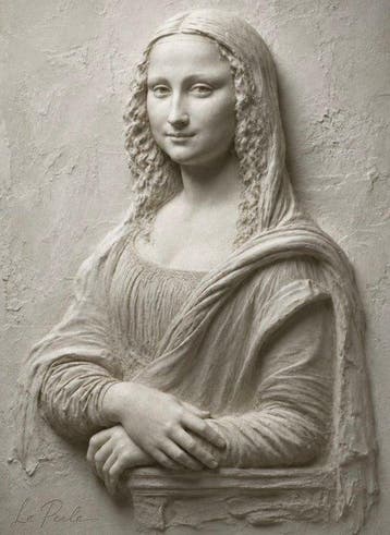 Le Perle - [XL] La Gioconda Eterna – Sculpted Renaissance