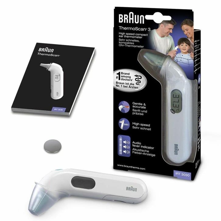 Braun ThermoScan IRT3030, Diversen, Verpleegmiddelen, Nieuw, Verzenden