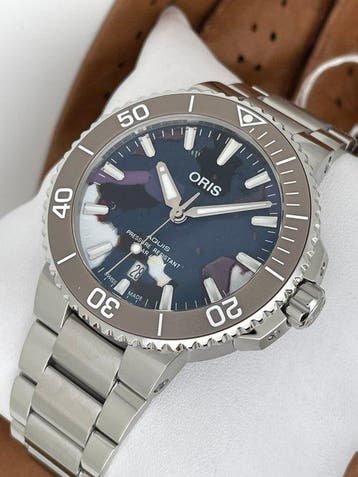 Oris - Aquis Date Upcycle Automatic - 01 733 7766 4150-Set -, Sieraden, Tassen en Uiterlijk, Horloges | Heren, Nieuw