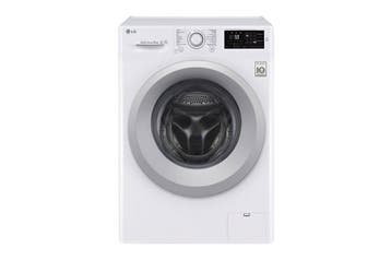 LG Fh4j5tn8e - Wasmachine - 8 kg - 1400 tpm - Direct Drive -, Ophalen of Verzenden, Nieuw, Voorlader, 85 tot 90 cm
